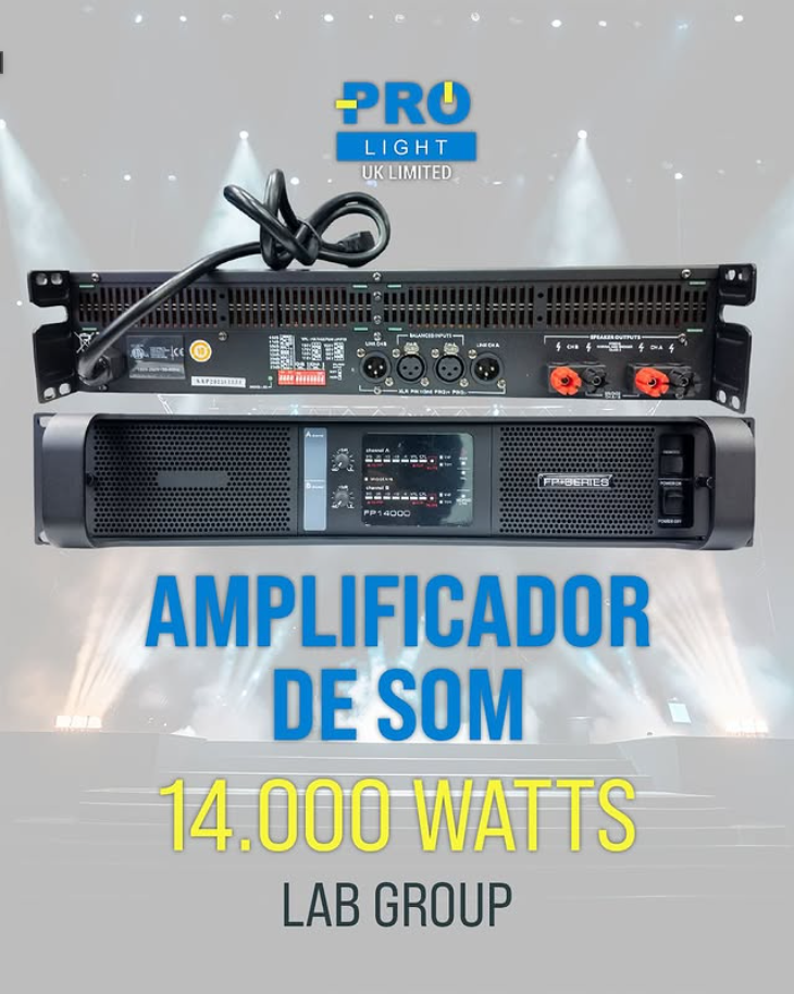 Amplificador Lab Group FP14000 – 14.000W